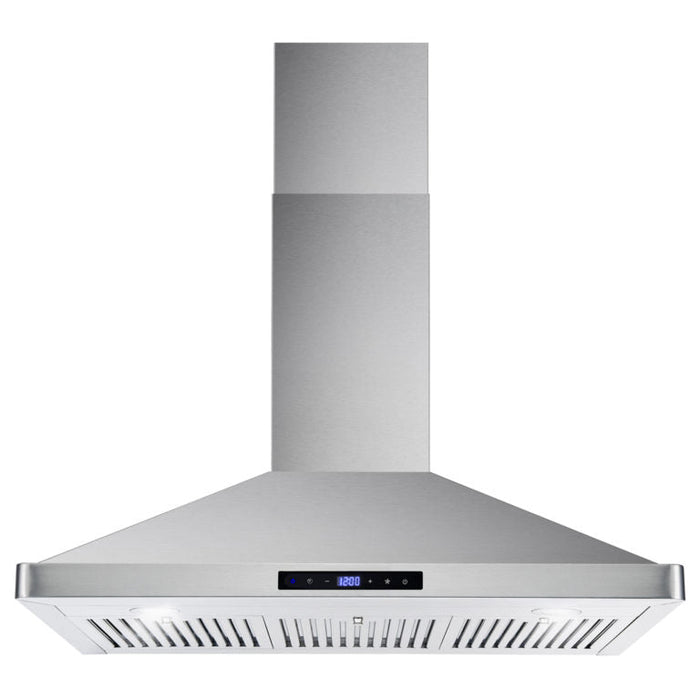 Cosmo 36" 380 CFM Convertible Wall-Mount Range Hood with Digital Touch Controls