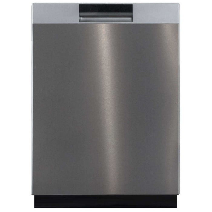 BREDA 24 in. Tall Tub Dishwasher with Pocket Handle Panel in Stainless Steel