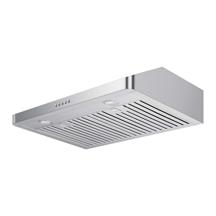 Victory Luna 36 inch 600 CFM Under Cabinet Range Hood in Stainless Steel