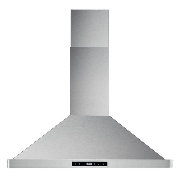 Cosmo 30" 380 CFM Convertible Wall Mount Range Hood with Digital Touch Controls and Carbon Filter Kit Included