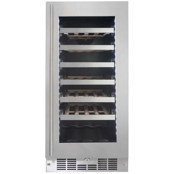 Danby Silhouette Professional Tuscany Series Wine Cooler, 27-Bottle Capacity with LED Lighting