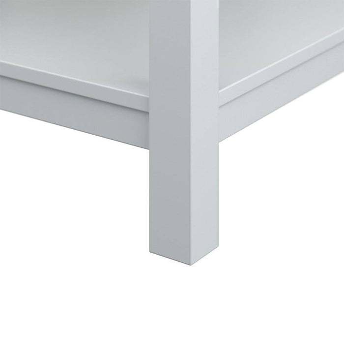 Affinity 31" Single Sink Vanity with White and Gray Carrara Marble Countertop