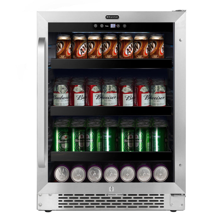 Whynter 24 Inch 140 Can Beverage Center