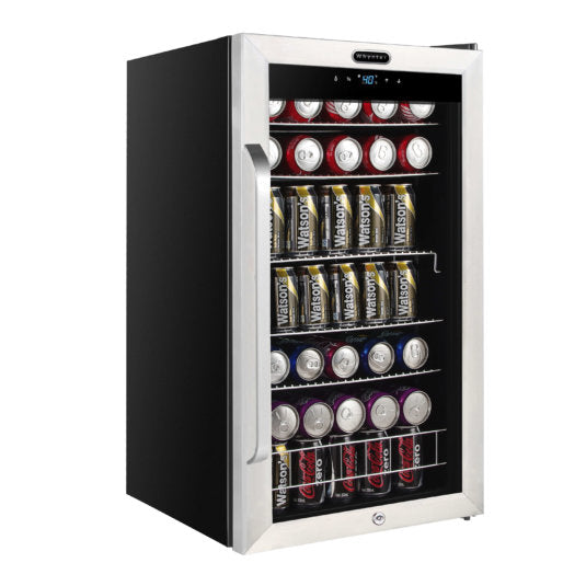 Whynter Freestanding Beverage Refrigerator (121 Can Capacity) with Digital Controls and Internal Fan - Model