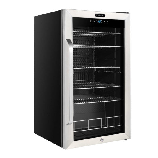 Whynter Freestanding Beverage Refrigerator (121 Can Capacity) with Digital Controls and Internal Fan - Model