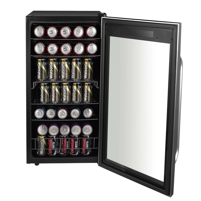 Whynter Freestanding Beverage Refrigerator (121 Can Capacity) with Digital Controls and Internal Fan - Model