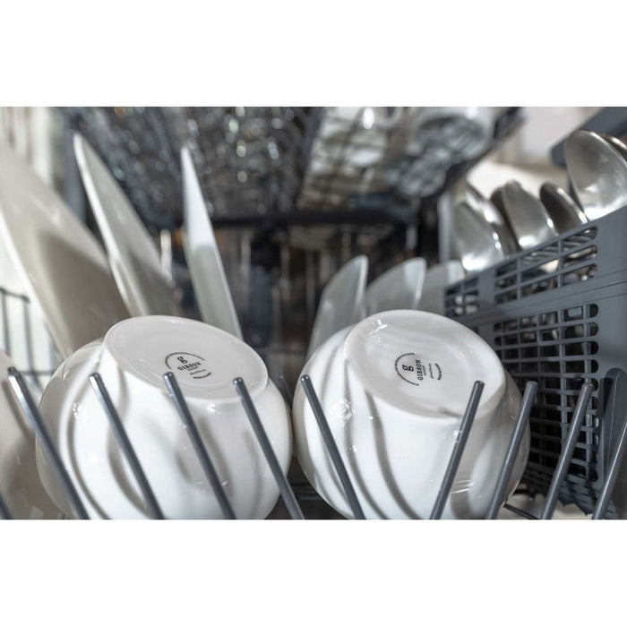 BREDA 24 in. Tall Tub Dishwasher with Pocket Handle Panel in Stainless Steel