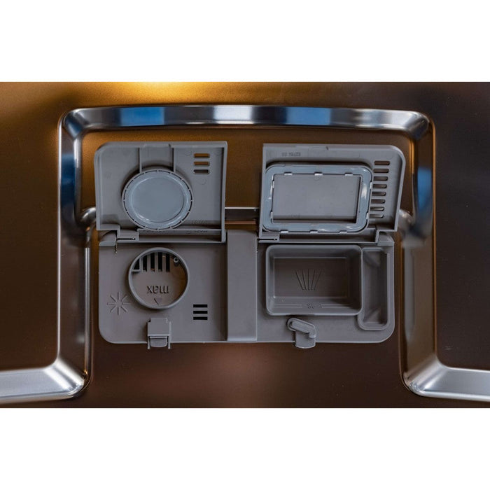BREDA 24 in. Tall Tub Dishwasher with Pocket Handle Panel in Stainless Steel