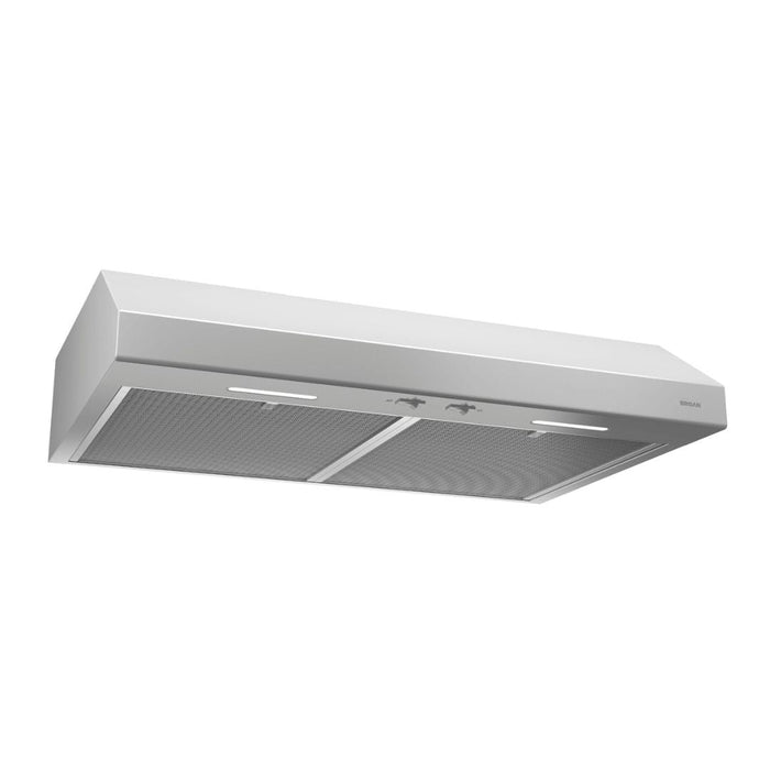 Broan 30-inch Energy Star Convertible Under-Cabinet Range Hood, 300 Max Blower CFM in White