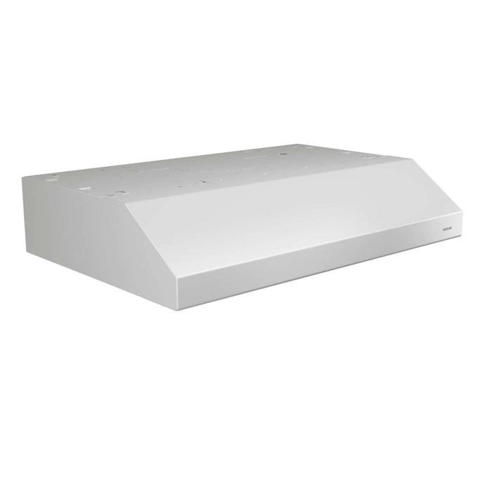 Broan 30-inch Energy Star Convertible Under-Cabinet Range Hood, 300 Max Blower CFM in White