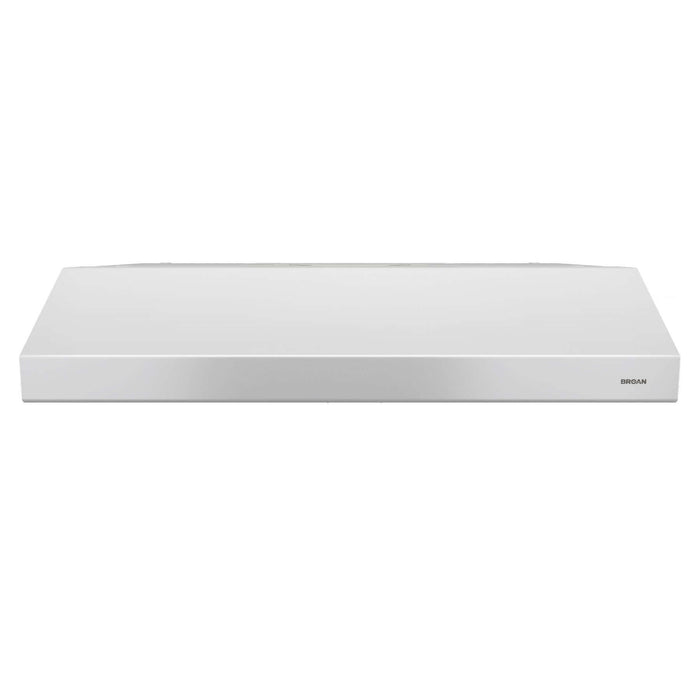 Broan Glacier 30-inch Range Hood, 300 Max Blower CFM, 5 Sones in Stainless Steel