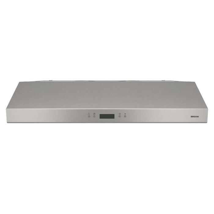 Broan Glacier 30-inch Range Hood, 5.5 Sones, 450 Max Blower CFM in Stainless Steel