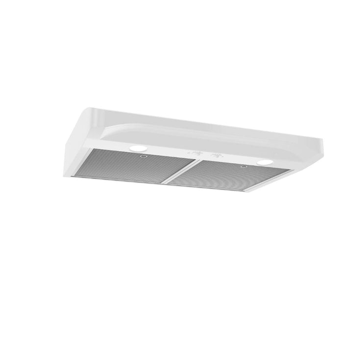 Broan Elite 30-inch Convertible Under-Cabinet Range Hood in White