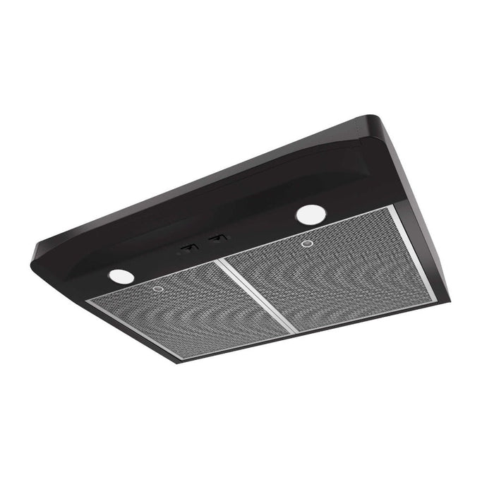 Broan Elite 30-inch Convertible Under-Cabinet Range Hood in Black