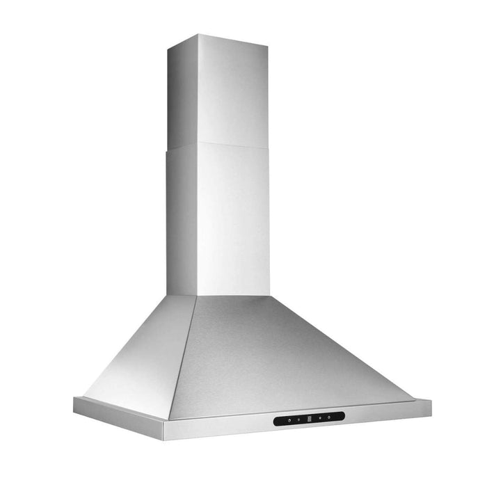 Broan Elite 30-inch Pyramidal Chimney Range Hood, 640 Max Blower CFM in Stainless Steel