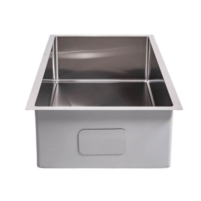 Cameo 30-Inch Stainless Steel Single Bowl Rectangle Sink