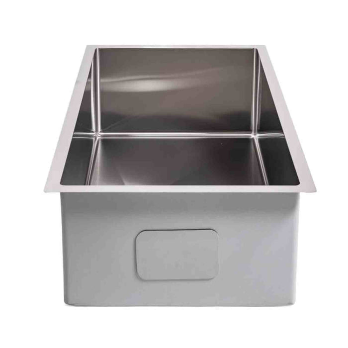 Cameo 32-Inch Stainless Steel Single Bowl Rectangle Sink