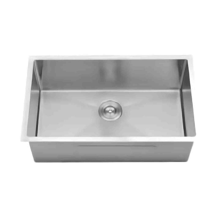 Cameo 32-Inch Stainless Steel Single Bowl Rectangle Sink