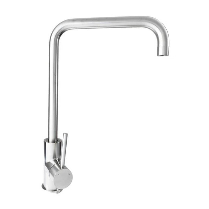 Cameo Stainless Steel Kitchen Faucet with Square Spout