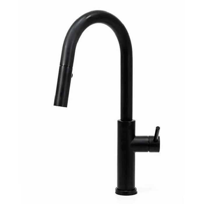 Cameo Matte Black Pull-Down Faucet