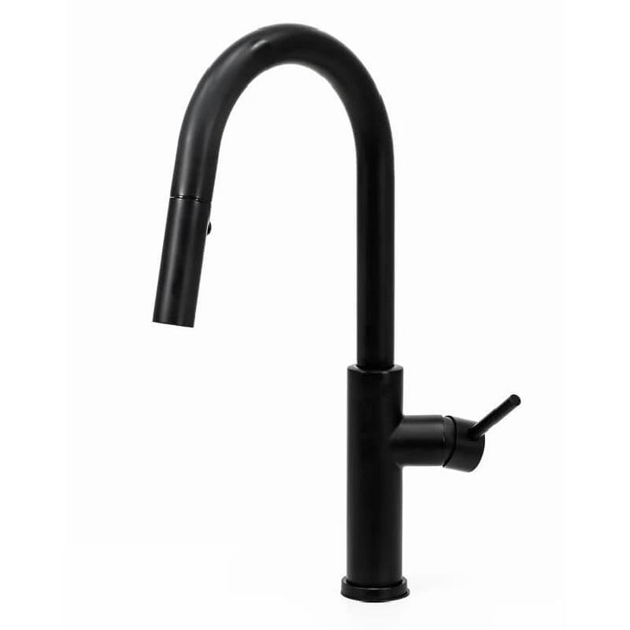 Cameo Matte Black Pull-Down Faucet