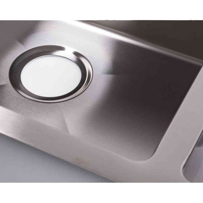 Cameo 32-Inch Stainless Steel Single Bowl Rectangle Sink