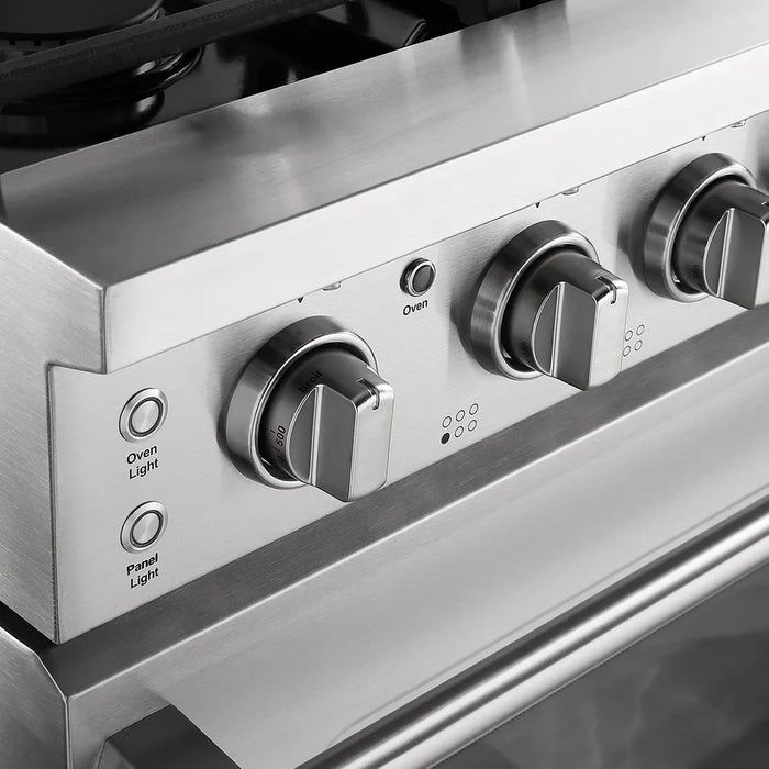 Empava 36-inch Pro-Style Slide-In Single Oven Gas Range in Stainless Steel