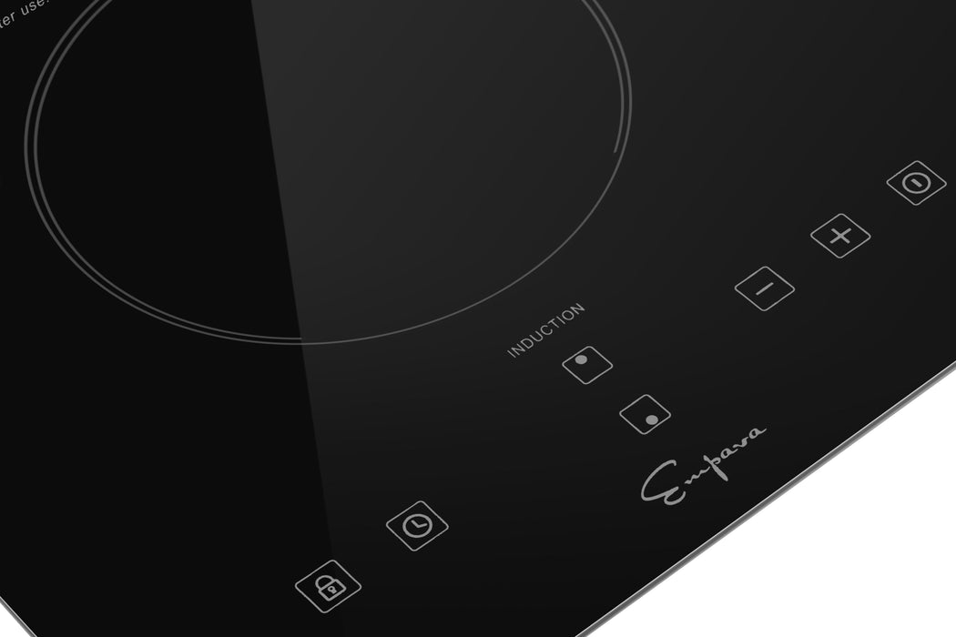 Empava 12-inch Portable Induction Cooktop in Black