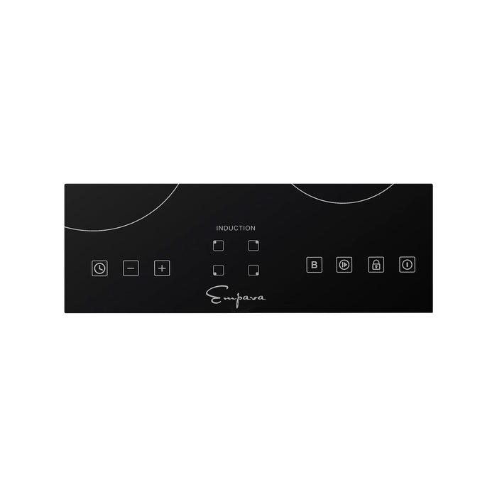 Empava 24-inch W x 20.5-inch D Induction Cooktop in Black