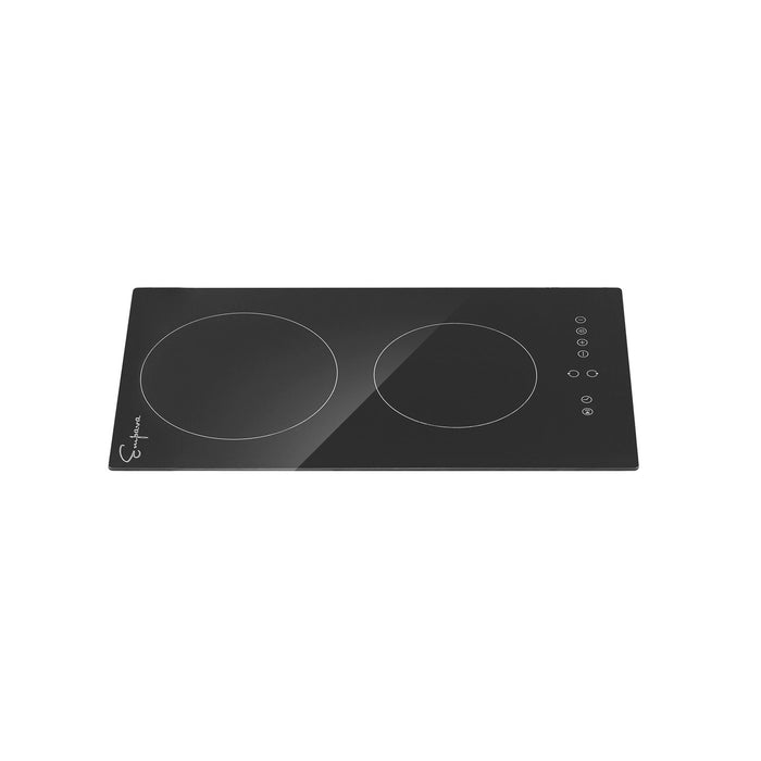 Empava 12-Inch Black Electric Radiant Cooktop in Black