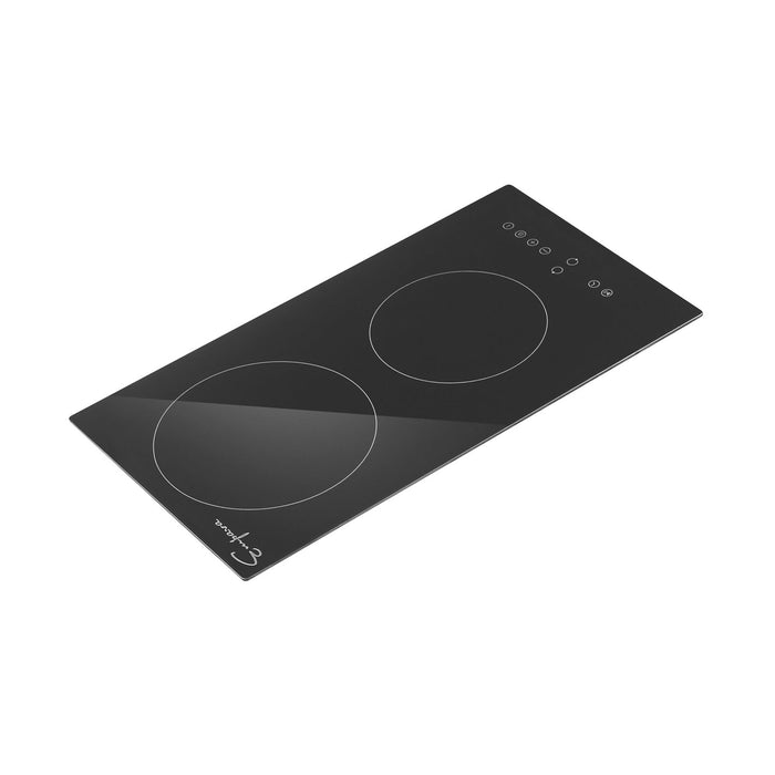 Empava 12-Inch Black Electric Radiant Cooktop in Black