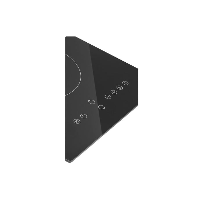 Empava 12-Inch Black Electric Radiant Cooktop in Black