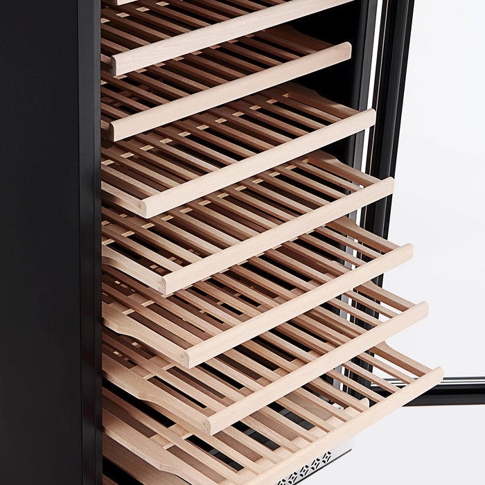 Empava 24-inch wide Wine Cooler and Wine Fridge in Stainless Steel