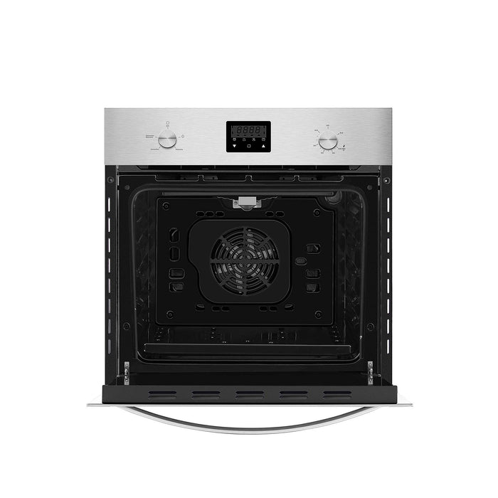 Empava 24-inch 2.3 Cu. Ft. Single Gas Wall Oven – Natural Gas Only in Stainless Steel