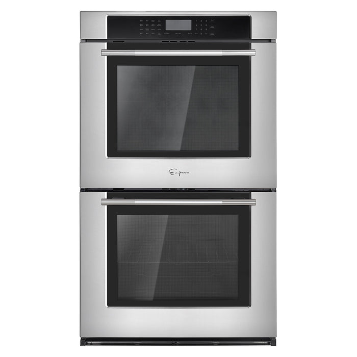 Empava 30-inch Electric Double Wall Oven in White