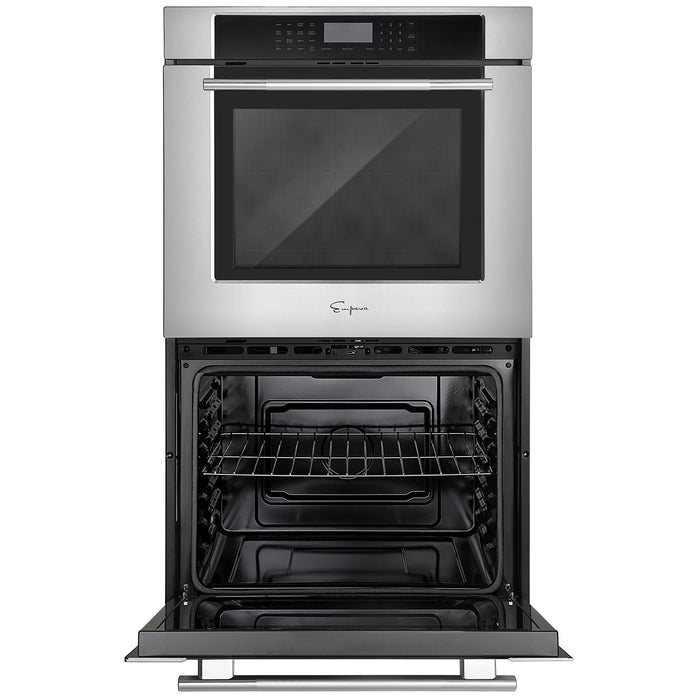 Empava 30-inch Electric Double Wall Oven in White