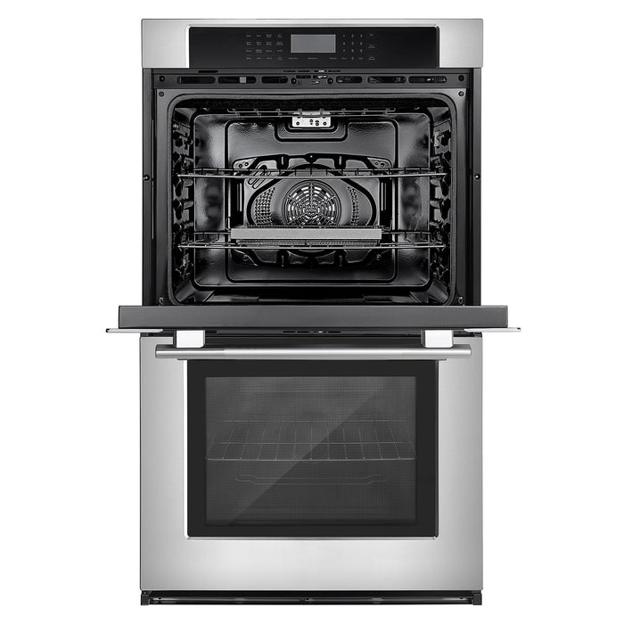 Empava 30-inch Electric Double Wall Oven in White