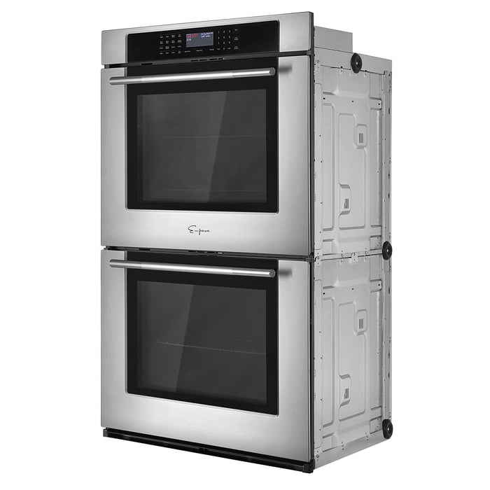 Empava 30-inch Electric Double Wall Oven in White