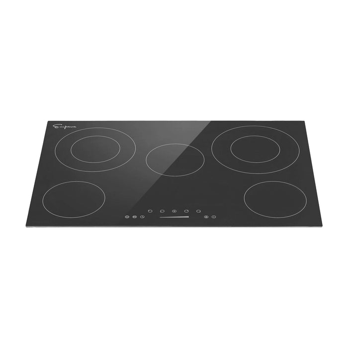 Empava 30-Inch Black Electric Radiant Cooktop in Black