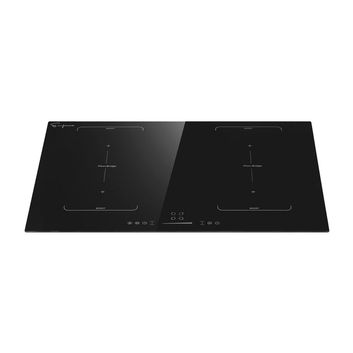 Empava 30-Inch Black Electric Induction Cooktop in Black