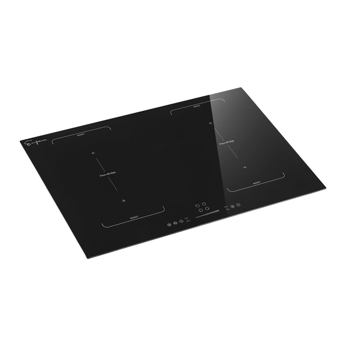 Empava 30-Inch Black Electric Induction Cooktop in Black