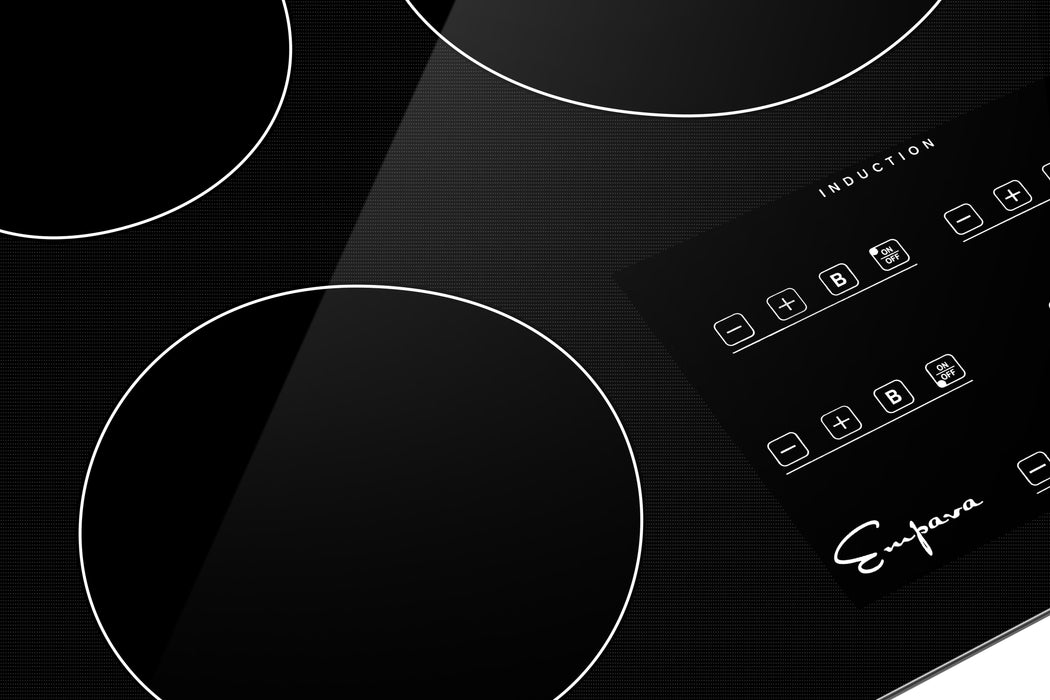 Empava 30-inch Induction Cooktop in Black