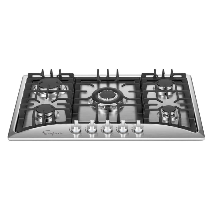 Empava 30-inch Built-In Gas Cooktops in Stainless Steel