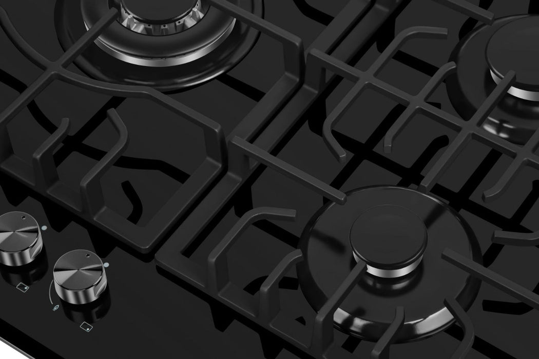 Empava 30-inch Built-In Gas Cooktops in Black