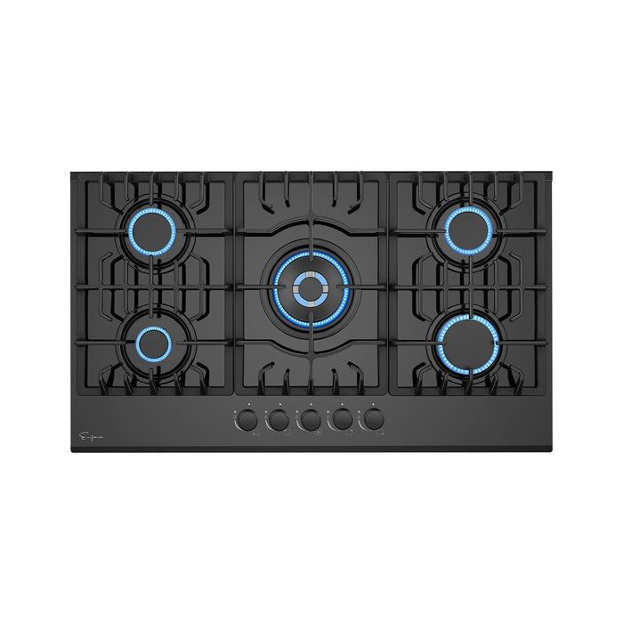 Empava 30-inch Built-In Gas Cooktops in Black