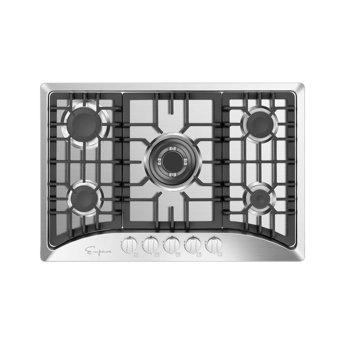 Empava 30-inch Built-In Gas Cooktops in Stainless Steel