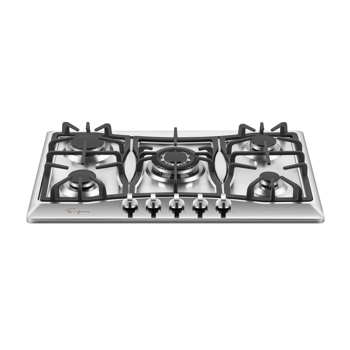 Empava 30-inch Built-In Gas Stove Cooktop in Stainless Steel