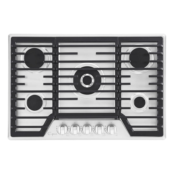 Empava 36-Inch Built-in Gas Cooktop in Stainless Steel