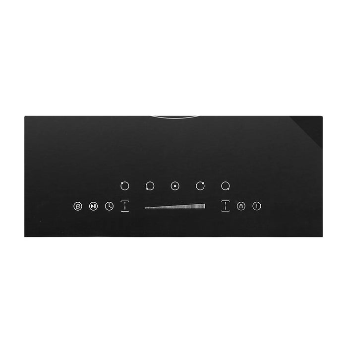 Empava 36-Inch Black Electric Induction Cooktop in Black