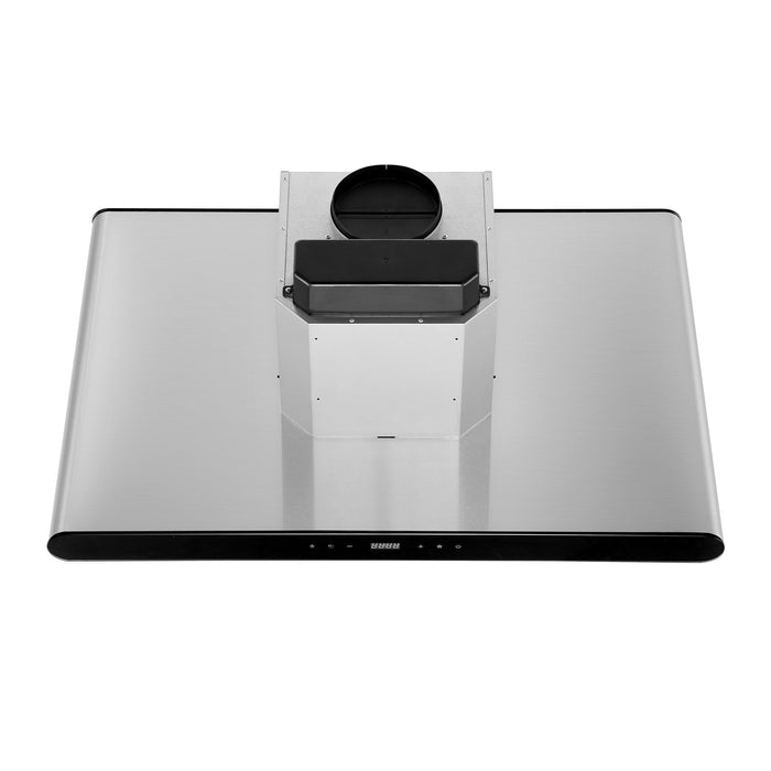 Empava 36-inch 400 CFM Island-Mount Ducted Range Hood in Stainless Steel